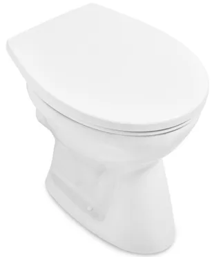 Villeroy & Boch Tiefspül-WC spülrandlos Newo 360x480x400mm ov bodenst. Abg. waagr. DF we Alpin 4659R001