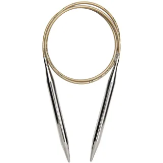 addi Rundstricknadel "Premium Classic", Messing, 100 cm