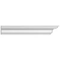 Homestar Zierleiste K 80 (80 x 80 mm), Länge 2m, einfache Montage durch Ankleben mit HOMESTAR® SX100, Polystyrol, mit allen lösemittelfreien Dispersionsfarben farbig überstreichbar