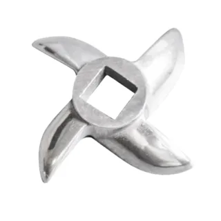 Ersatzteile für Edelstahl-Fleischwolf Größe 5 - 4 flügliges Messer