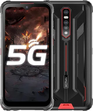 Hotwav Cyber 7 128GB [Dual-Sim] schwarz/rot