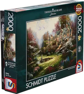 Schmidt Puzzle 57453 - Thomas Kinkade: Landsitz [2.000 Teile]