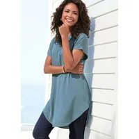Beachtime by Lascana Longshirt aus Materialmix