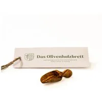dasOlivenholzbrett Messlöffel Gewürzschaufel aus Olivenholz, Olivenholz6cm