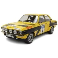 MCG Modellauto Opel Ascona A #4 RAC Rallye 1975 gelb Röhrl Geistdörfer, Maßstab 1:18