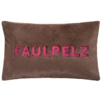 PAD Kissenhülle Kissenhülle Gaze Faulpelz Braun (30x50cm)