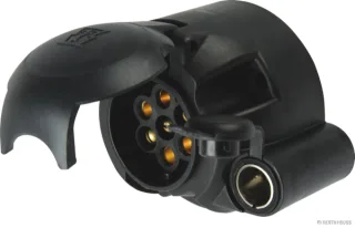 HERTH&BUSS Steckdose, 7-polig, 6 - 12 V, DIN ISO 1724 + 4165 - 51305150