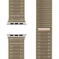 Nalia Smartwatch-Armband Apple Watch 49mm/46/45/44/42(Serie 1-3), Gewebtes Nylon Ersatzarmband / für Sport Fitness Uhr / Strapazierfähig