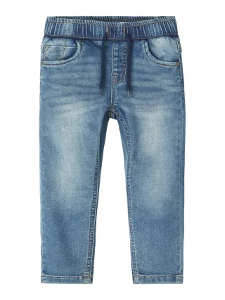 NAME IT - NMMRYAN SLIM SWE JEANS 2472-TH NOOS medium blue denim - Gr. - 104