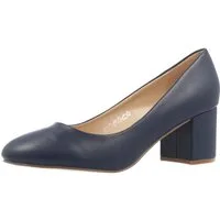 Fitters Footwear 2.978609 Navy PU Pumps