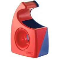 tesa Klebeband tesa Klebefilmabroller Easy Cut rot/blau (Packung, 1-St., tesa Klebefilmabroller Easy Cut rot/blau) müheloses und sauberes Arbeiten überall