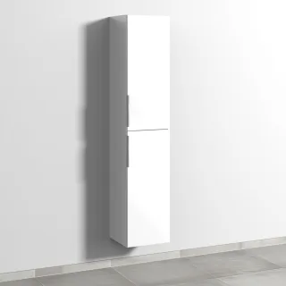 Sanipa 3way Hochschrank mit 2 Türen, Weiß-Glanz UF09378