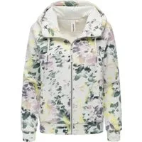 Ragwear Sweatjacke Fllawia Print modische Damen Zip-Jacke mit Allover-Print