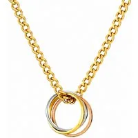 Kim Johanson Kette mit Anhänger Tricolor