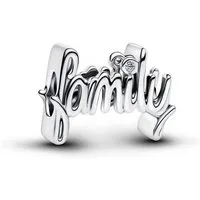 Pandora Charm-Einhänger Pandora Moments Handgeschriebener Familienzauber Charm 794250C01 (1-tlg)