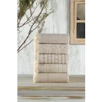 L'Essentiel Maison Handtuch Set Maya, Baumwolle (Set, 5-St), 5-teilige Handtuch-Set 38x65 Maschinenwaschbar, antibakteriell