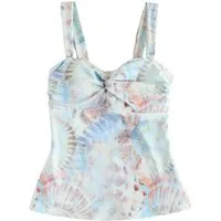 Next Tankini-Top Bauchformendes Tankini-Bandeau-Oberteil (1-St)