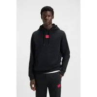 HUGO Kapuzensweatshirt Daratschi Kapuze mit Kordelzug, Regular Fit Kängurutasche, HUGO Weblabel