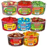 HARIBO Süßigkeit, Haribo Aktionspaket Eine Mischung aus 8 verschiedenen Dosen 10005g
