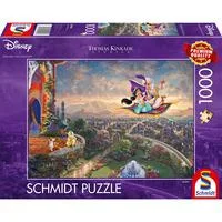 Thomas Kinkade Studios: Disney - Aladdin, Puzzle 1000 Teile