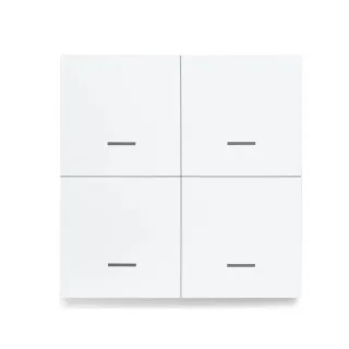 Tuya Smart ZigBee3.0 Switch 4 Gangs Scenario 12 Scenes Switch Push Button Controller Support Home Assistant Zigbee3.0 Ga