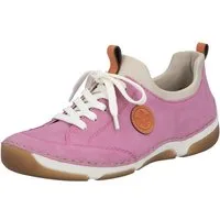 Rieker Slip-On Sneaker Slipper, Schlupfschuh, Freizeitsneaker aus Lederimitat