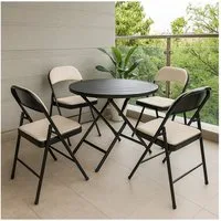HTI-Living Klappstuhl 4er Set Klappstühle mit Polsterung (Set, 4 St), Gästestuhl Familienfeiern Firmenveranstaltungen