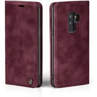 Tec-Expert Handyhülle Tasche Hülle für Samsung Galaxy S9+ 6.2 Zoll, 6.2, Cover Klapphülle Case mit Kartenfach Fliphülle aufstellbar
