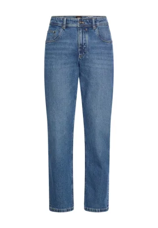 camel active - Relaxed Fit Jeans mit 2-Wege Stretch ocean blue - Gr. - 30