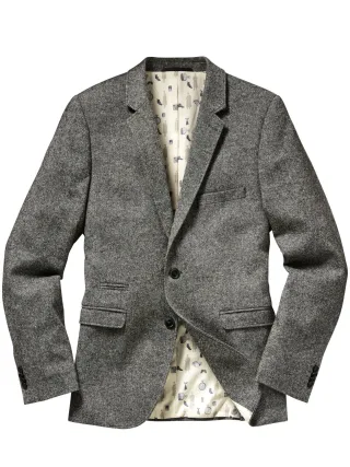 Mey & Edlich Herren Ernst-Mey-Anzugsakko 1892 Weiß Obermaterial: 69 % Schurwolle, 30 % Polyester, 1 % Elasthan
