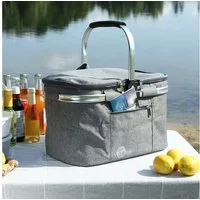 yourGEAR Thermobehälter yourGEAR Kühlkorb Scivu 29 L - isolierter Einkaufstasche Picknickkorb