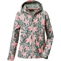 Killtec Softshelljacke KOS 154 GRLS SFTSHLL JCKT Wind- und wasserabweisende Kinderjacke mit buntem Print