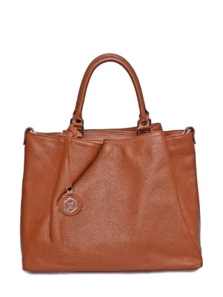 Luisa Vannini Braun Rindsledertasche