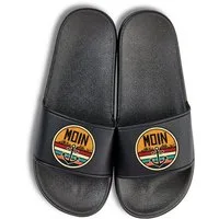 Youth Designz Moin Unisex Badelatschen Flip Flops Herren Damen Badeschuh mit lustigen Logo für Damen und Herren