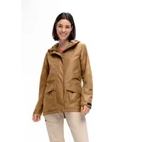 Maier Sports Allwetterjacke Da-Jacke mTEX Brocken Long W mit Kapuze, wärmeisolierend, po-bedeckend, hinten länger geschnitten