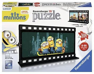 Ravensburger 11202 - Filmstreifen Minions - 3D Puzzle 108-teilig