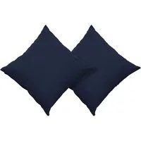 OTTO home Dekokissen Raja, einfarbig, Kissenhüllen ohne Füllung, 40 x 40 cm, 2er-Set, Mikrofaser
