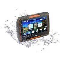 GABITECH 4 Zoll wasserdichtes GPS Navigationsgerät DRIVE M4 für Motorrad & PKW Motorrad-Navigationsgerät (2 in 1 Navi, umfangreiches Zubehör)