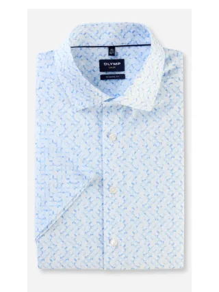 OLYMP - Modern fit: Hemd blau - Gr. - 41