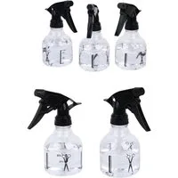BAYLI Sprühflasche 5er Set Sprühflasche Friseur 250ml Handsprüher für Haare Zerstäuber