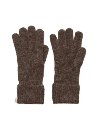 beck söndergaard - Alpaka-Woll-Handschuhe braun - Gr. - OS