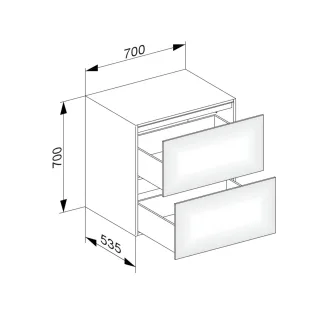 Keuco Sideboard Edition 11 31323, 31323110000