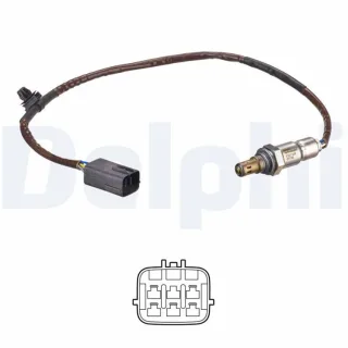 Delphi Lambdasonde vor Katalysator Mazda 2 Cx-3