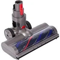 Trade-Shop Turbodüse Bodenbürste mit LED für Dyson V15 Detect Absolute, V15 Detect SV12, Zubehör für 966489-08 966489-11 966489-04 966489-12 966489-1, Staubsauger Teppichbürste