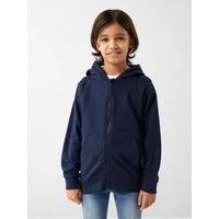 Name It Kapuzensweatjacke NKMNESWEAT CARD W HOOD UNB NOOS in klassischer Form