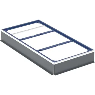Geberit Duofix Installationsrahmen für Duschfläche 150-180 cm, für zehn Füße: 180x90cm,, 551519001 551519001