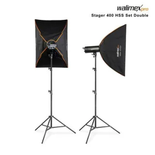 Walimex pro Stager 400 HSS Set Double