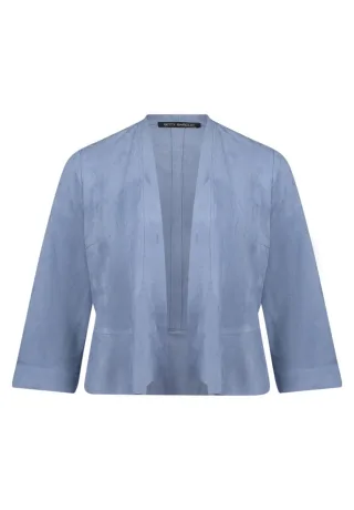 Betty Barclay - Kurzblazer mit 3/4-Arm blau - Gr. - 44