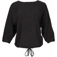 Guru-Shop Longsleeve Einfarbiges Oversize Basic Fledermaus Shirt,.. alternative Bekleidung