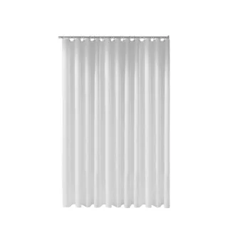 Keuco Duschvorhang Plan maxxi 14947000120 180 x 200 cm, 10 Ösen, weiss